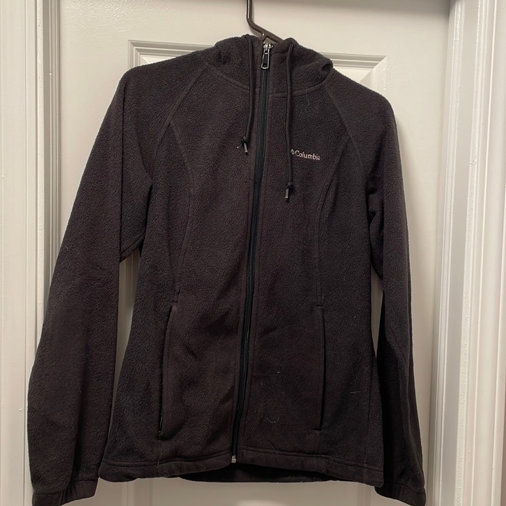 Black Zip-Up Columbia